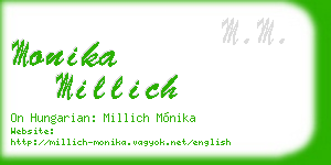 monika millich business card