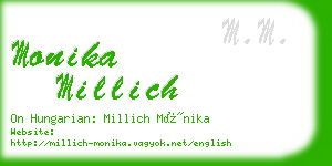 monika millich business card